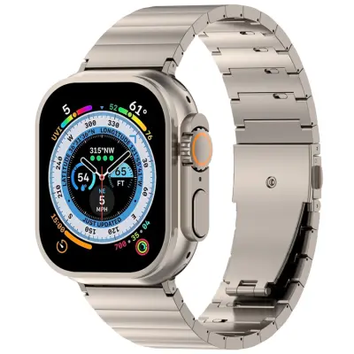 Apple Watch (38/40/41/42mm) Armband Titan Alloy (Titanium)