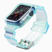 Apple Watch (38mm) Armband Silikon - Blå