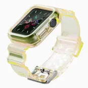 Apple Watch (38mm) Armband Silikon - Gul