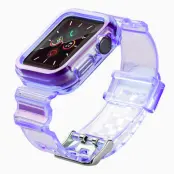 Apple Watch (40mm) Armband Silikon - Lila