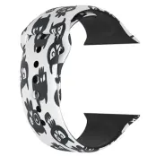 Apple Watch (42/44/45/mm) Armband halloween floral - Little demons