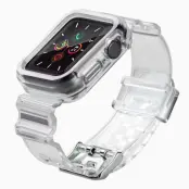 Apple Watch (44mm) Armband Silikon - Svart