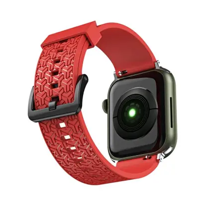 Apple Watch 4/5/6/7/SE (42/44/45mm) Armband - Röd