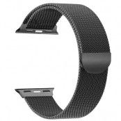 Apple Watch 7 45mm Metallarmband Mesh - Svart