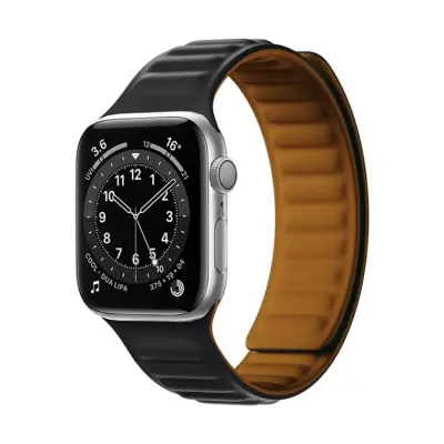 Apple Watch 7/8 (41mm) Armband Magnetic Strap - Svart