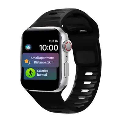 Apple Watch 7/8/SE (38/40/41mm) Armband Iconic - Svart