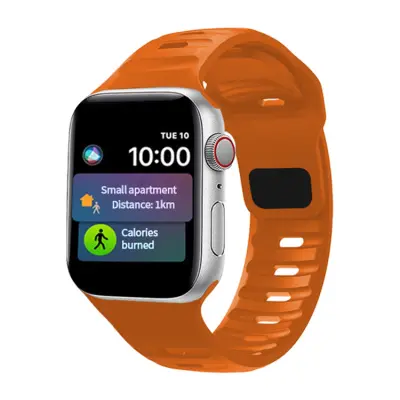 Apple Watch 7/8/Ultra (42/44/45/49mm) Armband Iconic - Orange