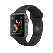 Apple Watch Series 2 42mm - Grå/svart
