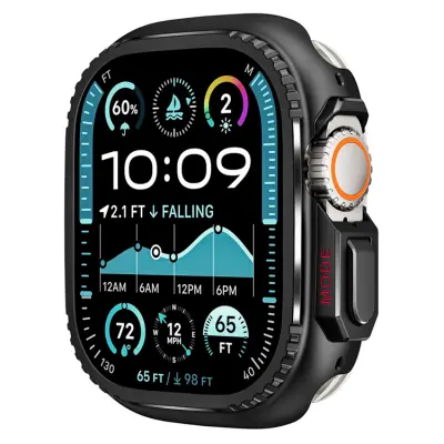 Apple Watch Ultra 2 (49mm) Skal Metal - Svart