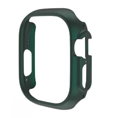 Apple Watch Ultra (49mm) Skal Rubberized PC - Metallic Grön