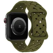 Beline Apple Watch (42/44/45/49mm) Armband Silikon Woven - Oliver