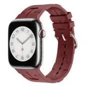 Beline Apple Watch (42/45/45/49mm) Armband Silikon Ultra - Maroon