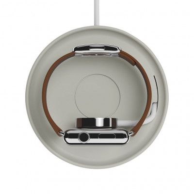 Bluelounge Kosta - Apple Watch laddningsunderlägg - Mörkgrå