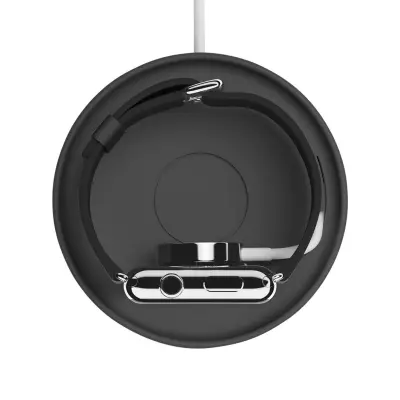 Bluelounge Kosta, mörkgrå - Apple Watch laddningsunderlägg