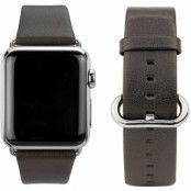 Caseual Leather Band (Apple Watch 42 mm) - Mörkbrun
