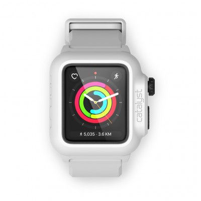 Catalyst  Vattentätt  Skal för Apple Watch 2 - 38mm - Vit