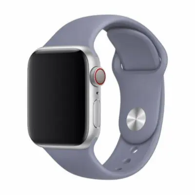 Devia Apple Watch (42/44/45/49mm) Armband Deluxe Sport - Lavender Grå