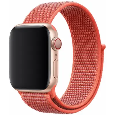 Devia Apple Watch (42/44/45/49mm) Armband Deluxe Sport3 - Röd