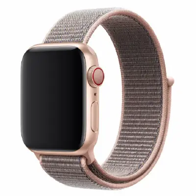 Devia Apple Watch (42/44/45/49mm) Armband Deluxe Sport3 - Rosa Sand