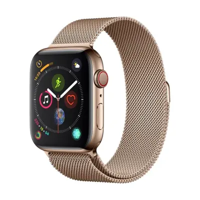 Devia Apple Watch (42/44/45/49mm) Armband Elegant Milanese - Guld
