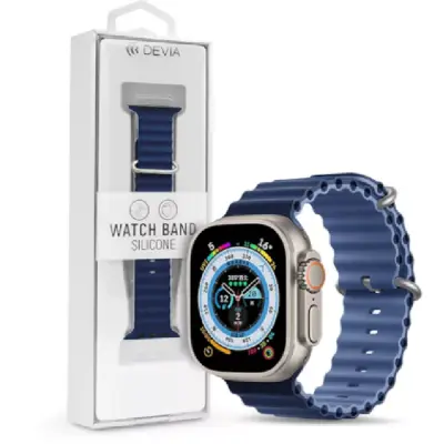 Devia Apple Watch (42/44/45/49mm) Armband Sport6 - Blå