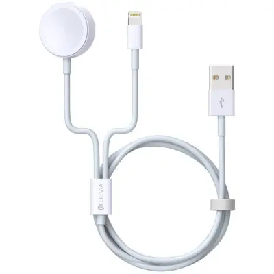 Devia Smart 2in1 Cable Lightning + Apple Watch