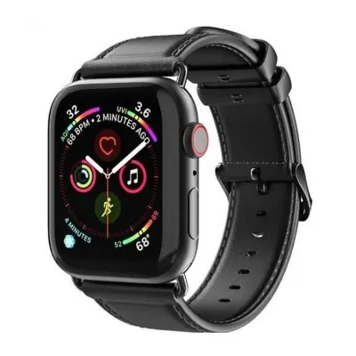 Dux Ducis Apple Watch 44/45/46/49mm Armband Äkta Läder