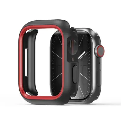 Dux Ducis Apple Watch 46mm Series 10 Skal Bamo - Svart/Röd
