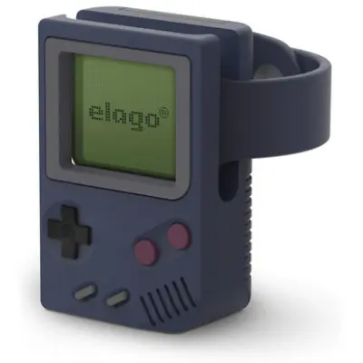 Elago W5 Vintage Stand (Apple Watch) - Blå