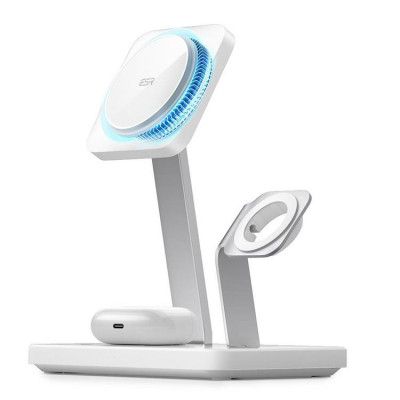 ESR 3in1 Magsafe Trådlös Laddare CryoBoost - Vit