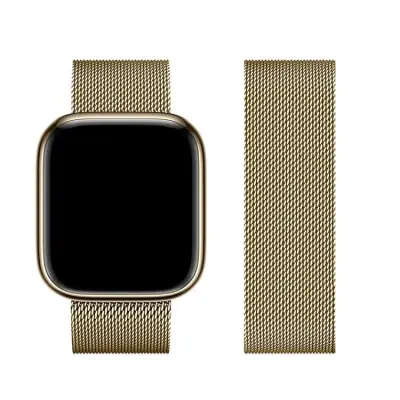 Forcell Apple Watch (38/40/41mm) Armband F-Design - Guld