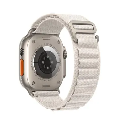 Forcell Apple Watch (38/40/41mm) Armband F-Design - Ljusgrå