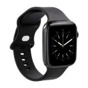 GEAR Apple Watch 2/3/4/5/6/7/SE (41/40/38mm) Silikon Armband - Svart