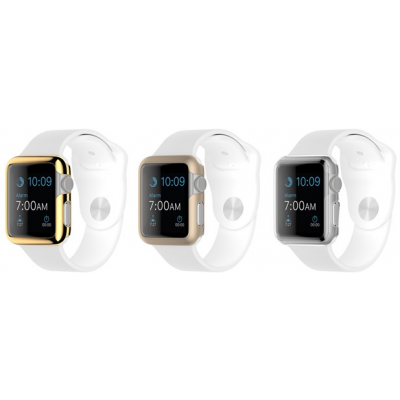 Griffin Ultra Thin Case 3-pack (Apple Watch 38 mm) - Guld