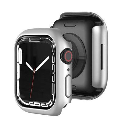 Hård PC Skal Apple Watch 7 41 mm - Silver