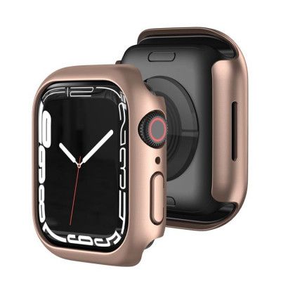Hård PC Skal Apple Watch 7 45 mm - Rose Guld