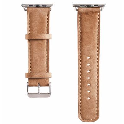 HAMA Klockarmband Apple Watch Beige Velour, 38mm