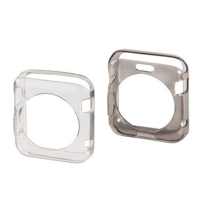 HAMA Skydd Apple Watch Svart/Genomskinlig, 38mm
