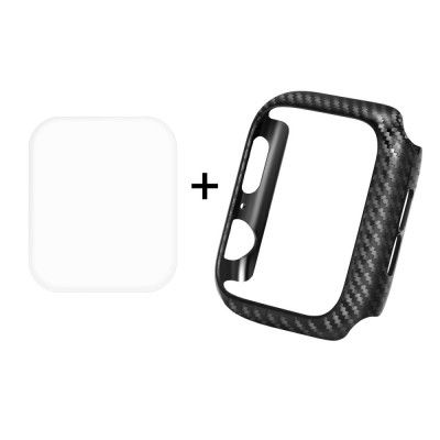 Hat Prince Carbon Fibre Case + Screen Protector (Apple Watch 40 mm)