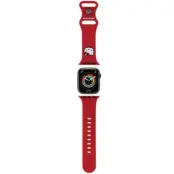 Hello Kitty Apple Watch (38/40/41mm) Armband Kitty Head - Röd