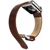 Hoco Bamboo Leather Band (Apple Watch 42 mm) - Brun
