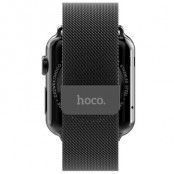 Hoco Melanese Rostfritt Stål Watchband till Apple Watch 42MM - Svart