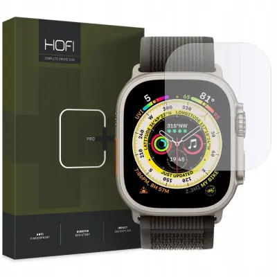 Hofi Apple Watch Ultra 1/2 (49mm) Härdat Glas Skärmskydd