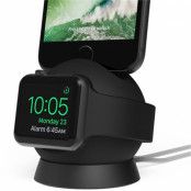 iOttie OmniBolt Charging Stand (iPhone/Apple Watch) - Vit