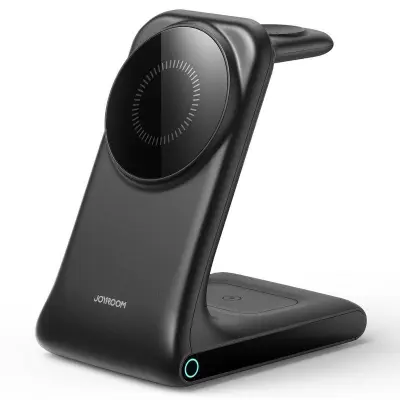 JOYROOM JR-W15 3-i-1 Magnetisk Trådlös Laddare för iPhone/Apple Watch/Airpods