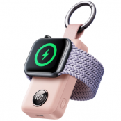 Joyroom Powerbank Trådlös 2000mAh 3W För Apple Watch - Rosa