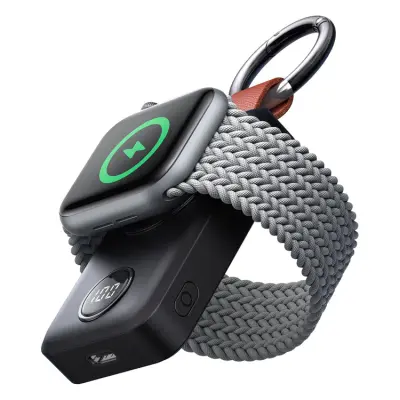 Joyroom Trådlös Powerbank 2000mAh 3W För Apple Watch - Svart