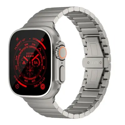 Just Mobile Apple Watch Ultra 1/2 (49mm) Armband Titan - Silver