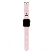 Karl Lagerfeld Apple Watch 38/40/41mm Strap Silicone Karl Heads - Rosa