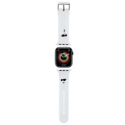 Karl Lagerfeld Apple Watch (42/44/45/49mm) Armband Karl&Choupette Head